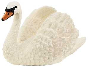 Schleich-S Farm World Series 13921 Bird Toy, 3 to 8 years, Orange/White