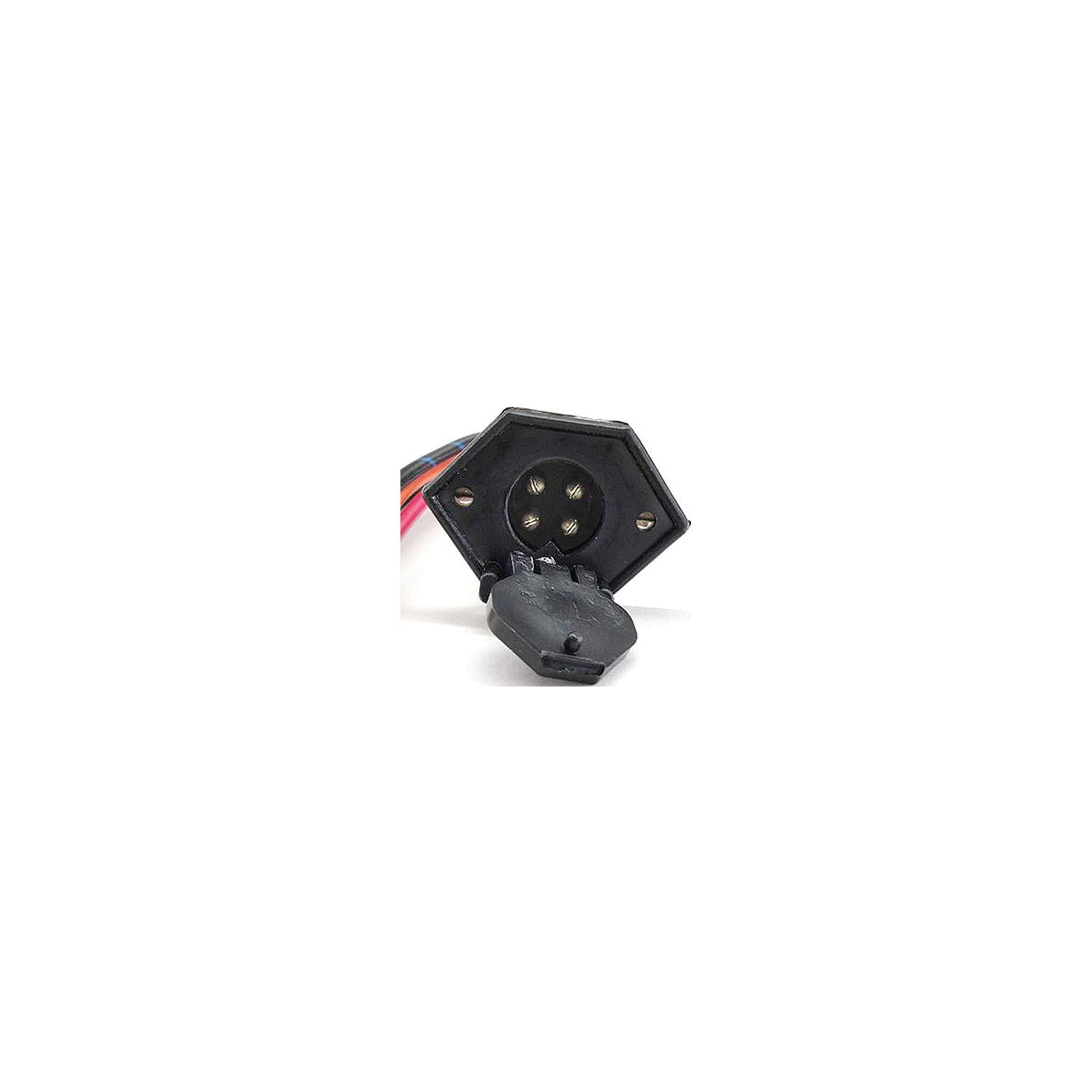 V-Groove 4-Wire Trolling Motor Receptacle