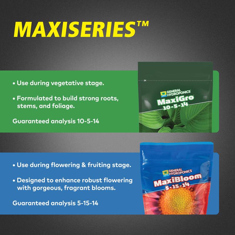 General Hydroponics MaxiBloom Granules Plant Food 2.2 lb