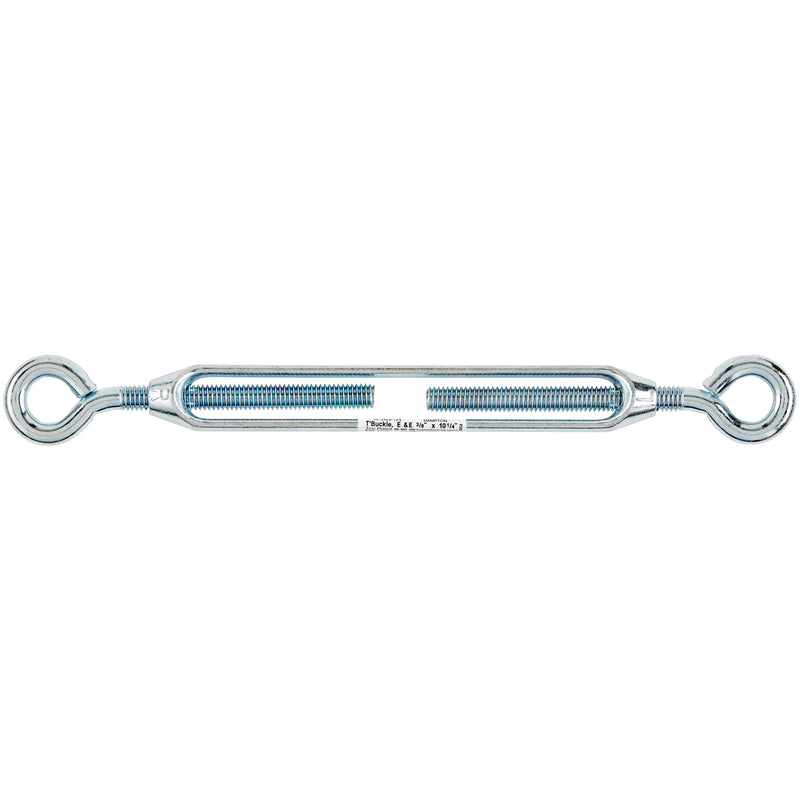 Hampton Zinc-Plated Aluminum/Steel Turnbuckle 350 lb 10-1/4 in. L, Pack of 5