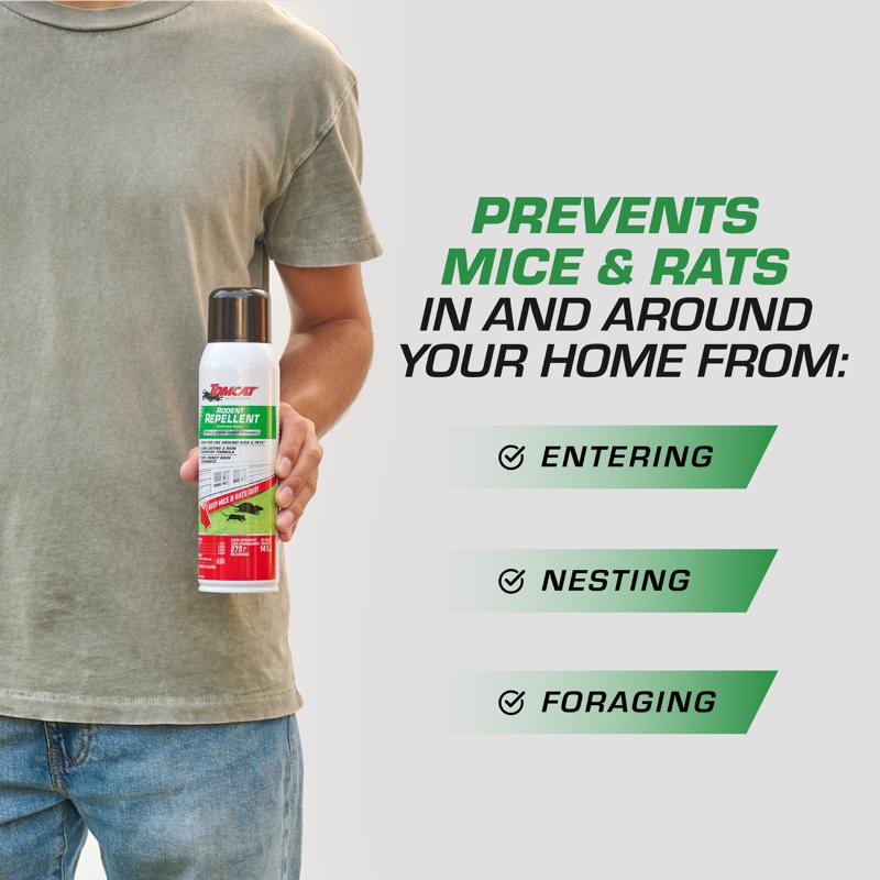 Tomcat Animal Repellent Spray For Rodents 14 oz, Pack of 8