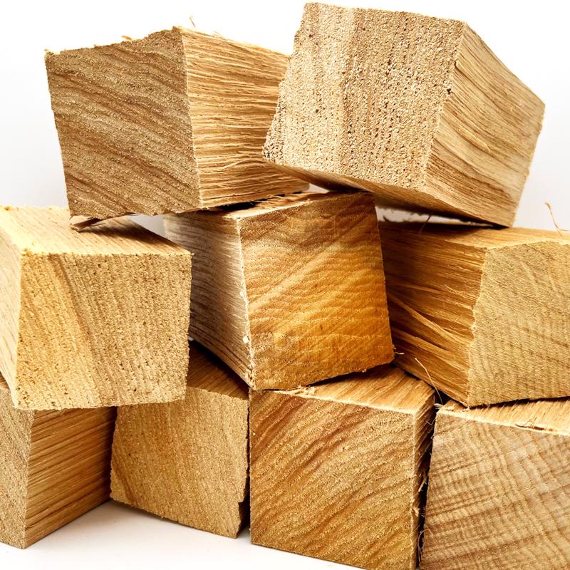 Smokey Woods All Natural Post Oak Wood Smoking Chunks 350 cu in