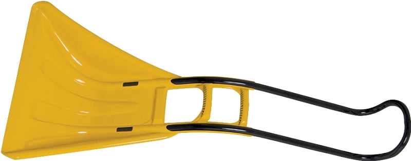 True Temper 1625300 Snow Shovel with Multiple Grips, 26 in W Blade, 21 in L Blade, Combo Blade, Polyethylene Blade