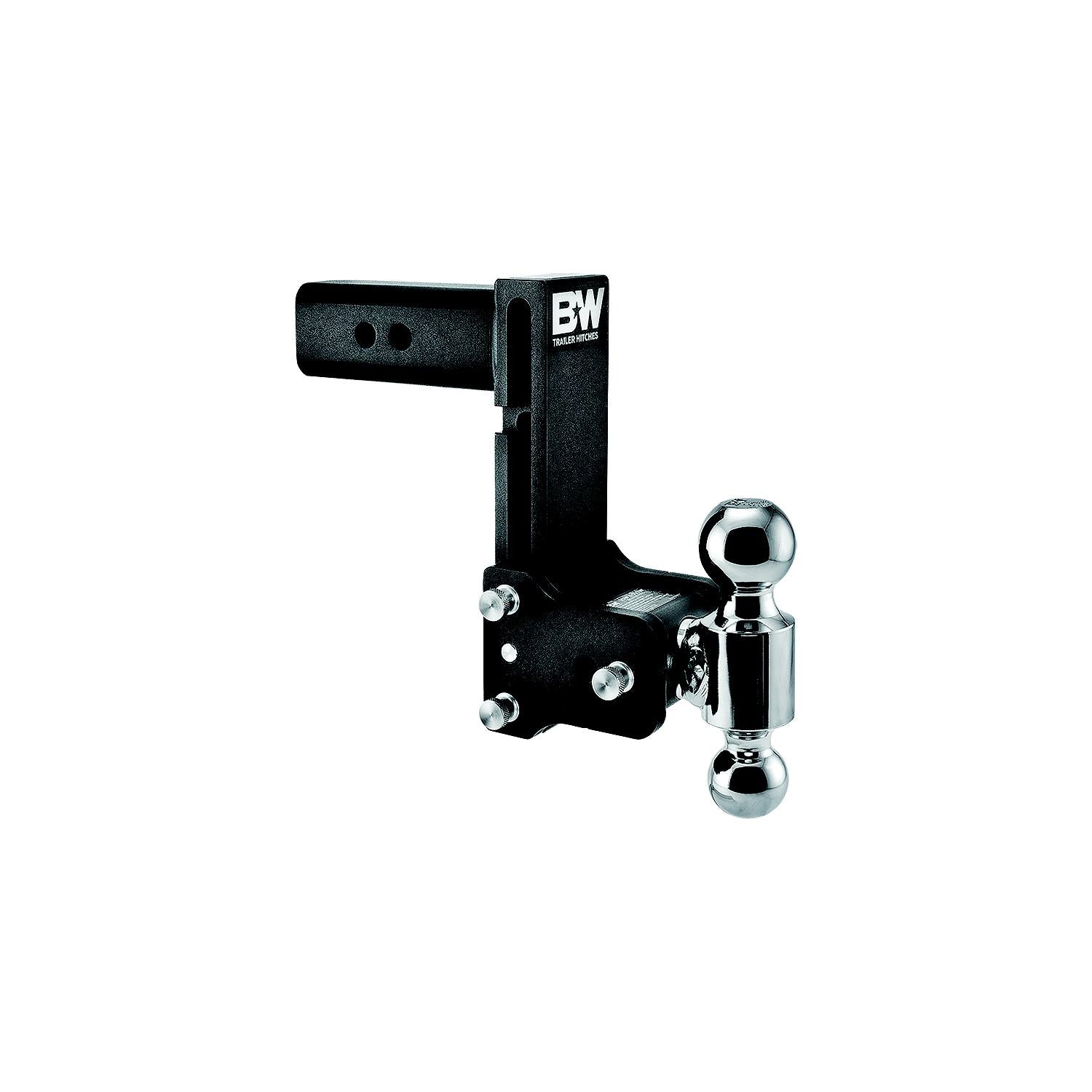 B&W TS20040B Trailer Hitches Tow & Stow Dual Ball Receiver Hitch - Fits 2-1/2" Receiver