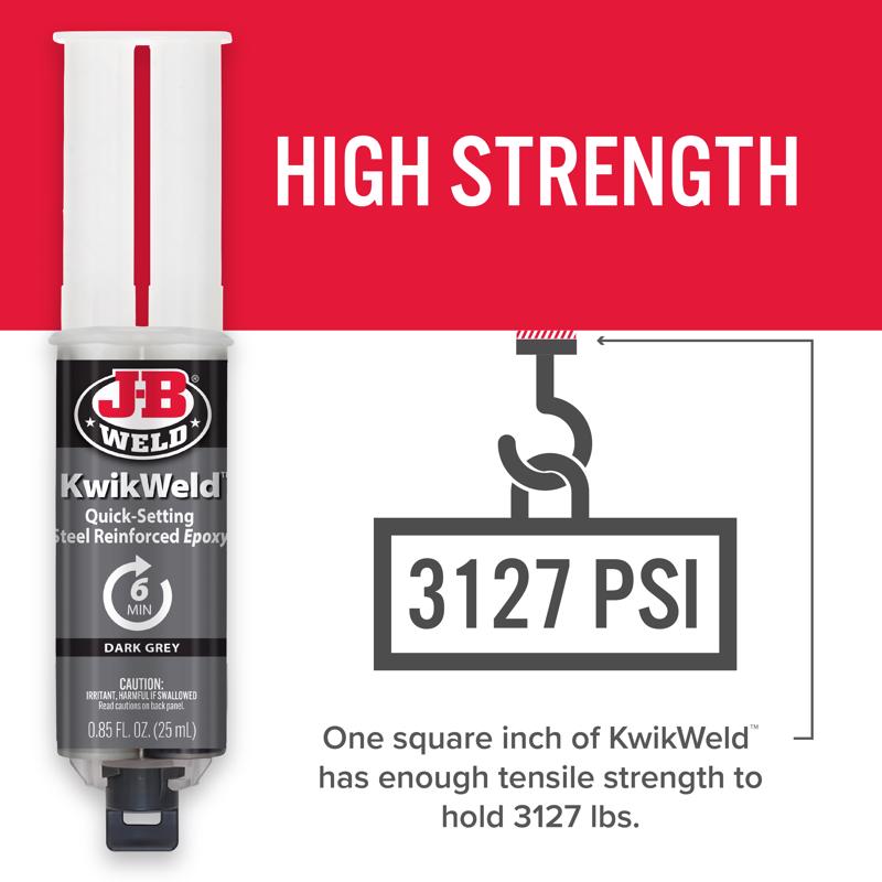 J-B Weld KwikWeld High Strength Automotive Epoxy Liquid 0.85 oz