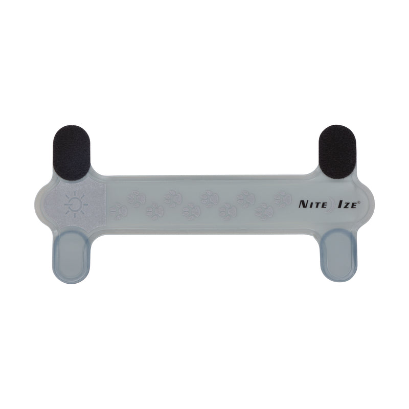 Nite Ize Nite Dawg Gray Plastic Dog Collar Cover