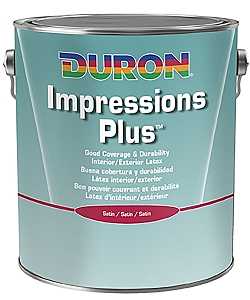 Duron DU20W1051-16 Paint, Satin, White, 1 gal, 350 to 400 sq-ft/gal Coverage Area, Pack of 4