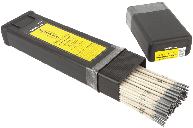 Forney 31205 Stick Electrode, 88000 psi Tensile Strength, Applicable Materials: Mild Steel, 14 in L, All-Purpose