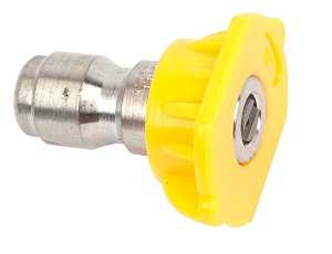 Forney 75154 Chiseling Nozzle, 15 deg Angle, 1/4 in Nozzle, 5.5 mm Orifice, Stainless Steel