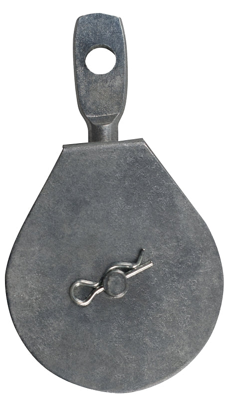 Ben-Mor 70726 Heavy-Duty Pulley, 1-1/4 in Sheave, Single Swivel Eye Attachment