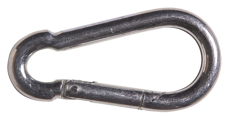 Ben-Mor 70805 Carbine Snap Hook, 1/2 in, 560 lb Working Load, Zinc Plated