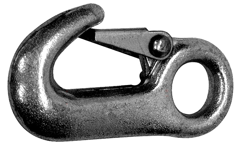 Ben-Mor 70900 Eye Slip Tow Hook, 3/4 in Dia Eye, 800 lb Working Load, Steel, Zinc Plated