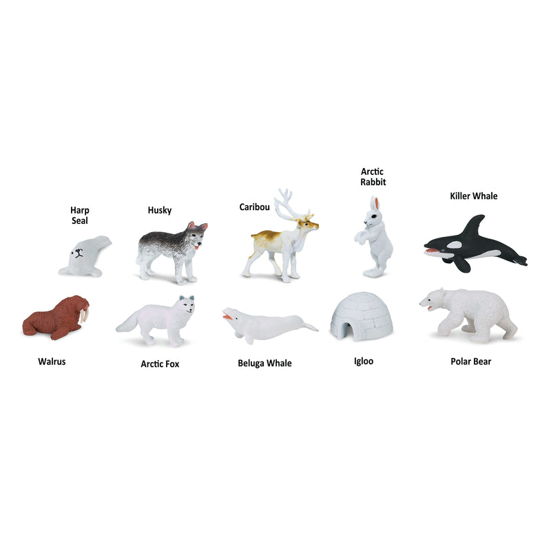 Safari Ltd. Toobs Arctic Toy Multicolor 10 pc