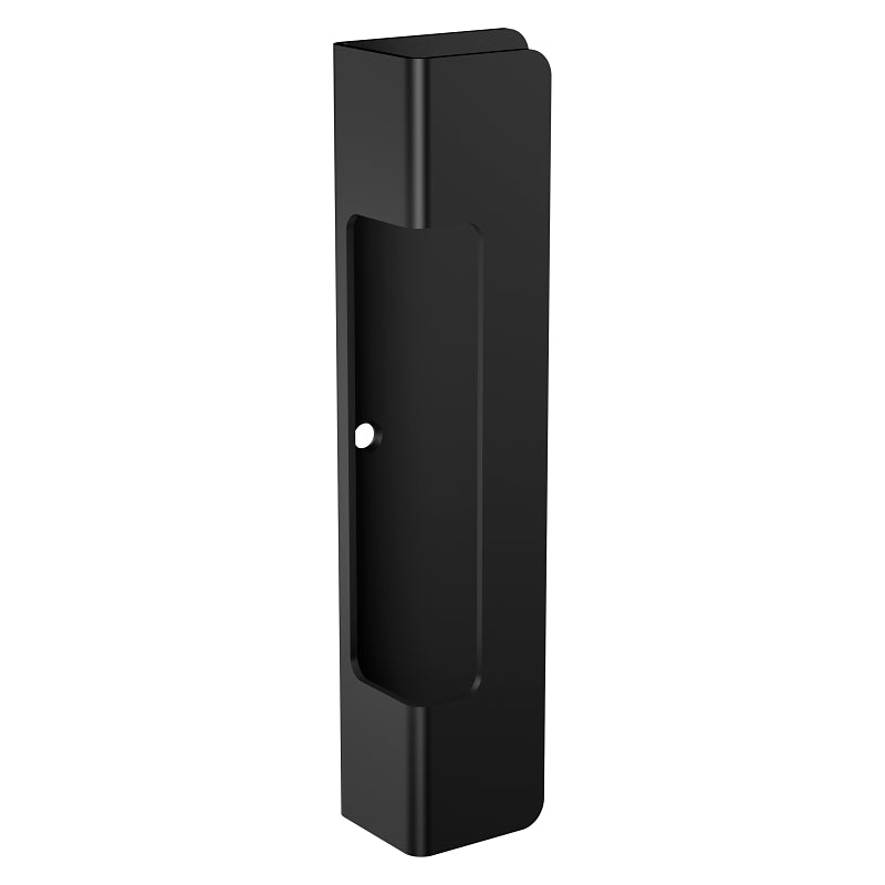National Hardware N166-029 Modern Gate Pull, 10 in L Handle, Steel, Black