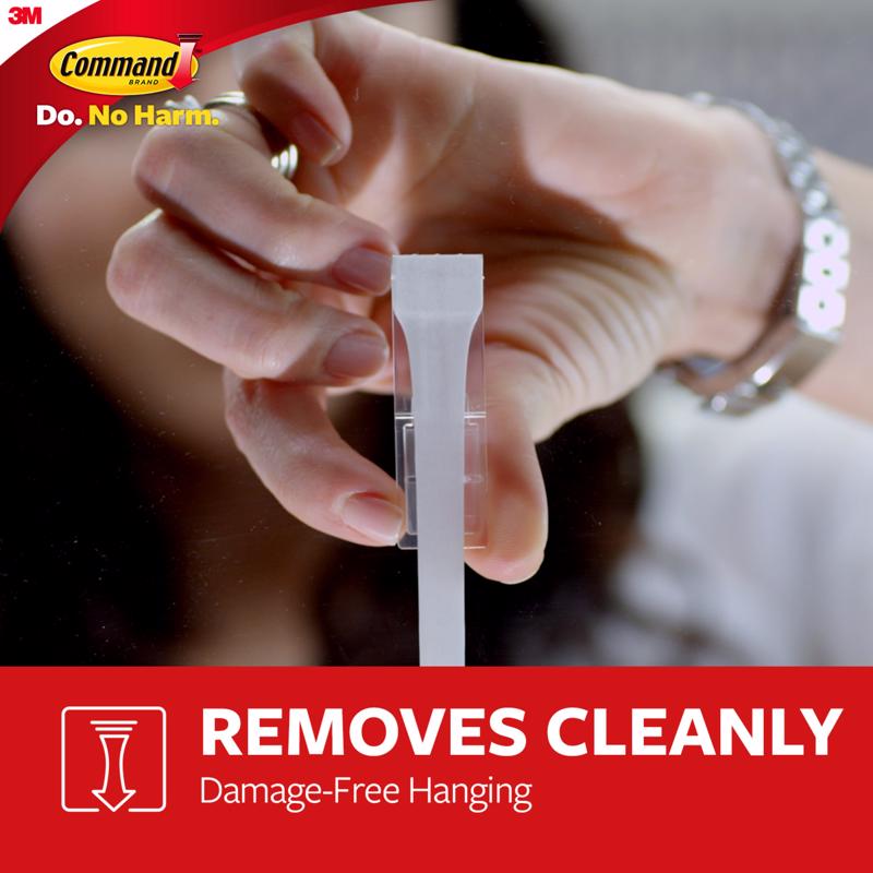 3M Command Medium Foam Refill Strips 2.75 in. L 12 pk