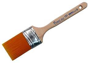 Proform Picasso PIC4-2.5 Paint Brush, 2-1/2 in W, Straight Cut Oval Brush, PBT Bristle, Standard Handle