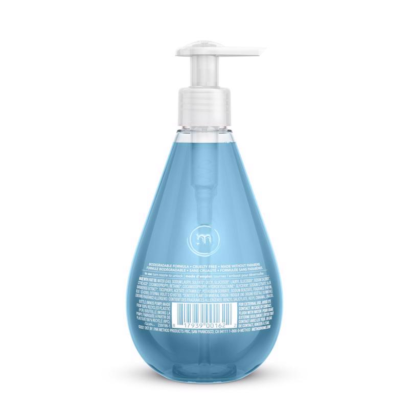 Method Sea Mineral Scent Antibacterial Gel Hand Wash 12 oz, Pack of 6