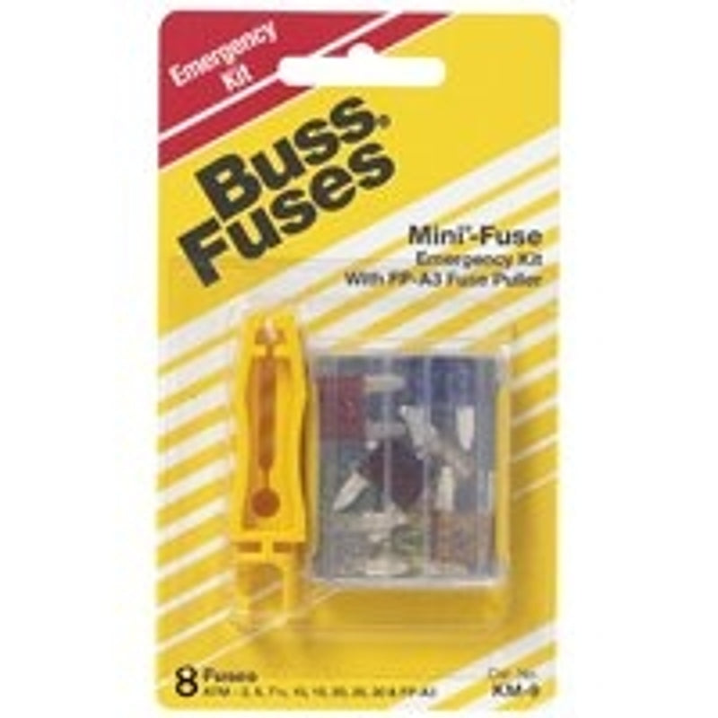 Bussmann BP/ATM-AH8-RPP Fuse Kit, 1 kA Interrupt, Blade Fuse, 32 VDC