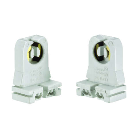Leviton Thermoset Plastic Fluorescent Pedestal Base Lampholder 1 pk