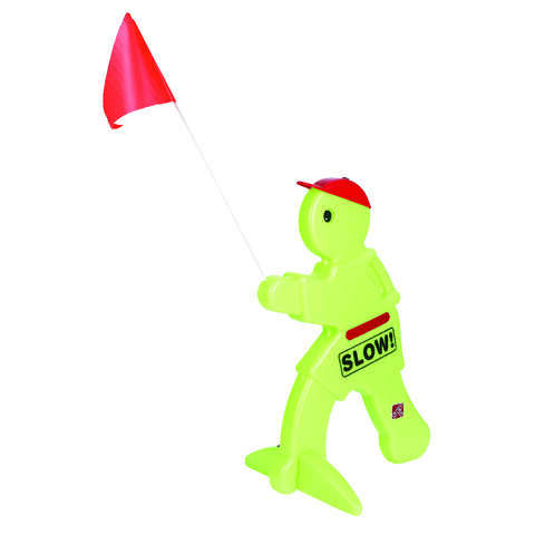 Step 2 32 in. Rectangle Green Warning Signal 1 pk