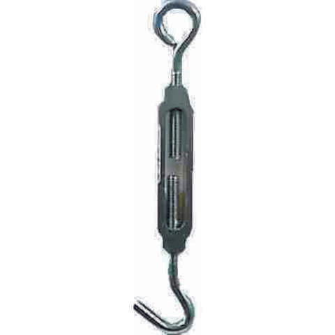 Hampton Zinc-Plated Aluminum/Steel Turnbuckle 350 lb 10-1/4 in. L, Pack of 5