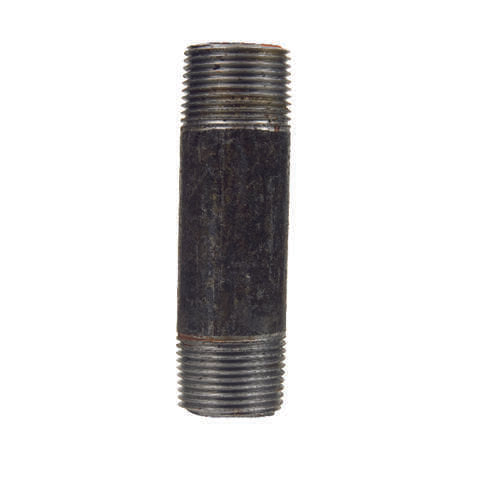 Anvil Beck 1/2 in. MPT Black Steel 5 in. L Nipple