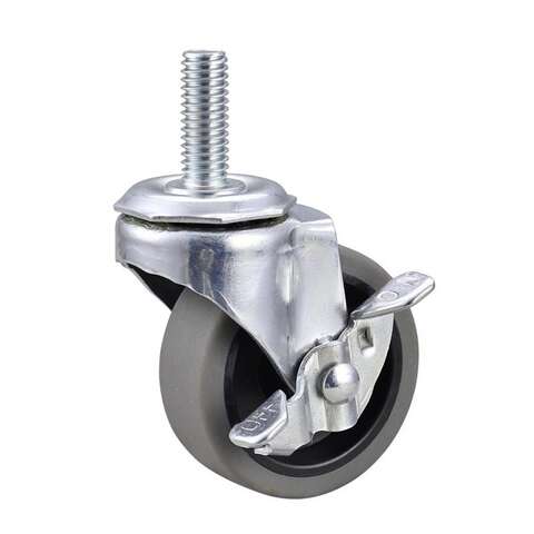 Projex 2 in. D Swivel Thermoplastic Rubber Caster 80 lb 1 pk
