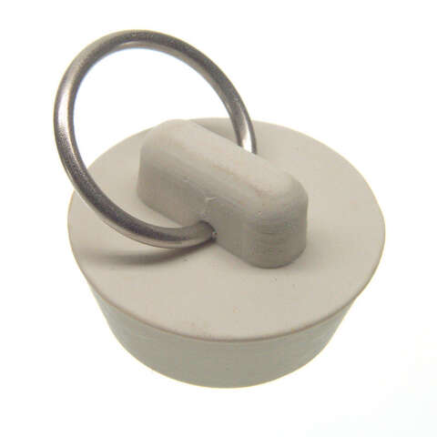 Danco 1 in. White Rubber Sink Stopper, Pack of 5